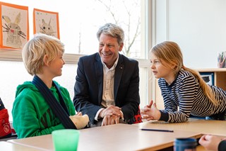 wie praat er mee op De Zeppelin Heerhugowaard